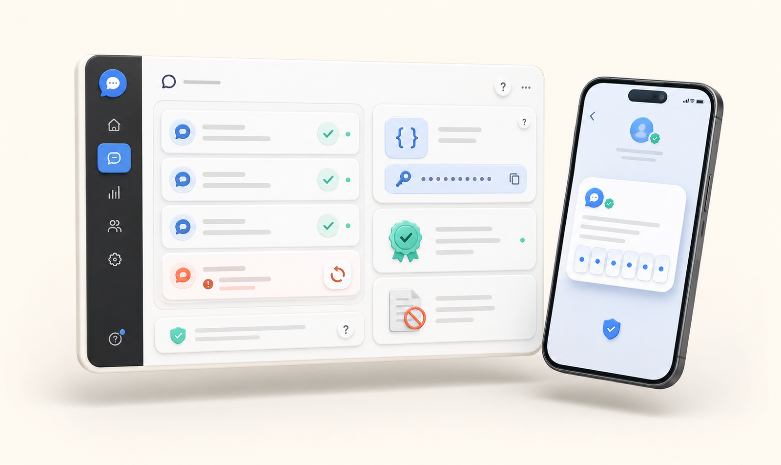 FAQ support illustration